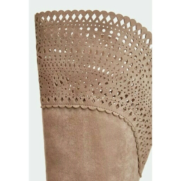 Berllina Taupe Boots - Picture 5 of 8